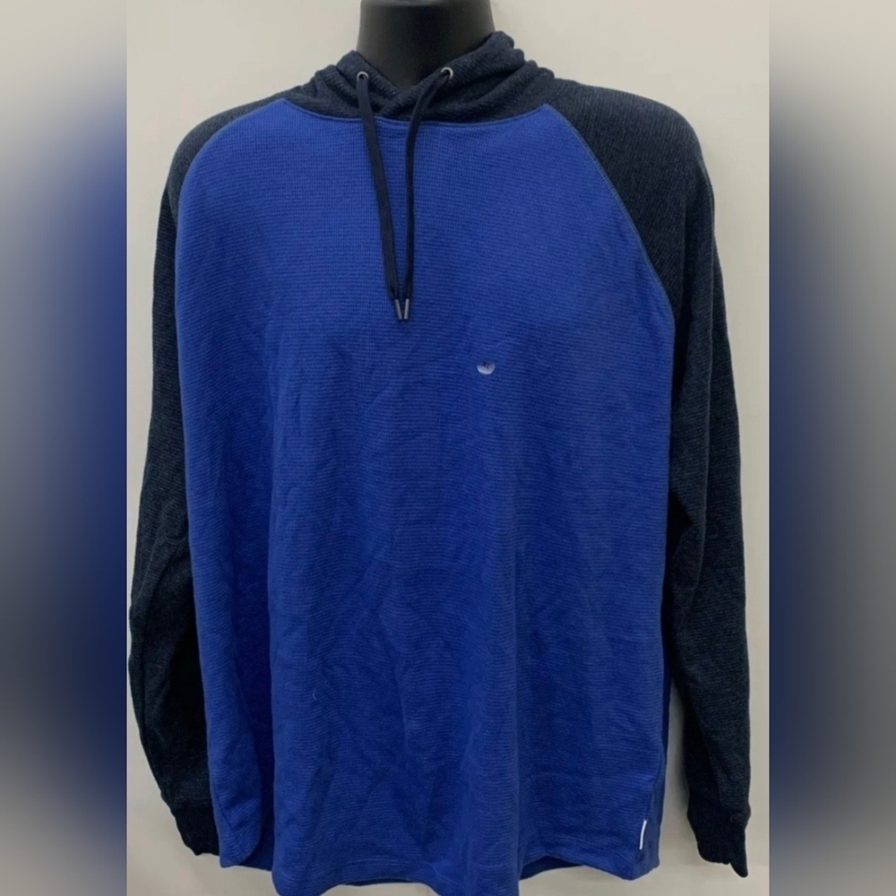 American Eagle Men's Soft Thermal Blue Hoodie Sweatershirt Size XL NWT MSRP $45
